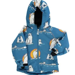 Online Vinterjacka Polar Bears Solid Blue Jackor & Kappor