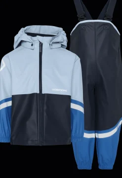 Clearance Waterman Kids 12 Regnställ Navy Regnställ
