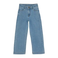 Wide Loose Fit Jeans Light Dusty Blue Barn Byxor & Shorts