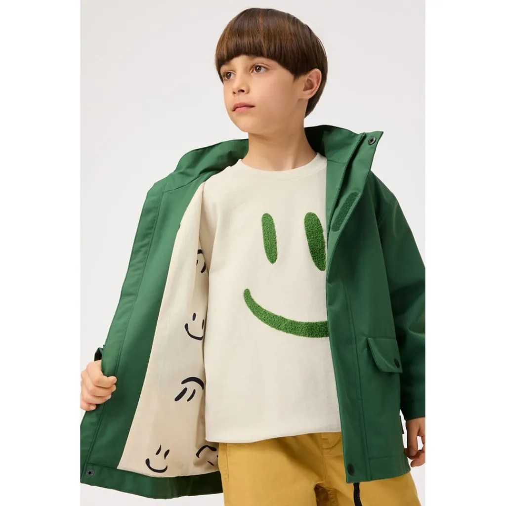 Clearance Windy Rain Jacket Rubber Tree Jackor & Kappor
