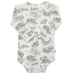 Hot Wool Baby Body Off White Barn Bodys & Bodysuits