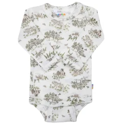 Hot Wool Baby Body Off White Barn Bodys & Bodysuits