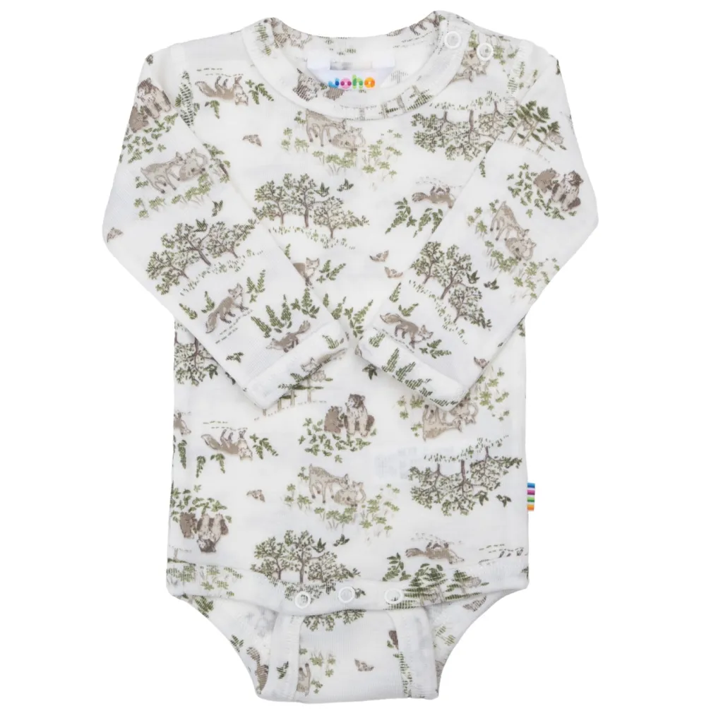 Hot Wool Baby Body Off White Barn Bodys & Bodysuits