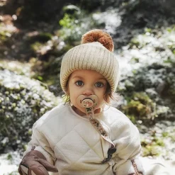 New Wool Mössa Pure Khaki Barn Accessoarer