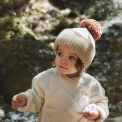 New Wool Mössa Pure Khaki Barn Accessoarer